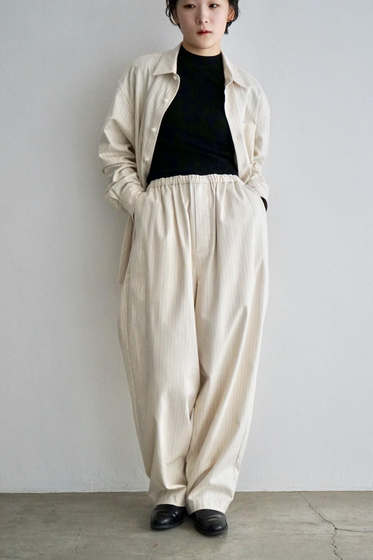 YOKO SAKAMOTO / RELAX EASY PANTS / Ecru