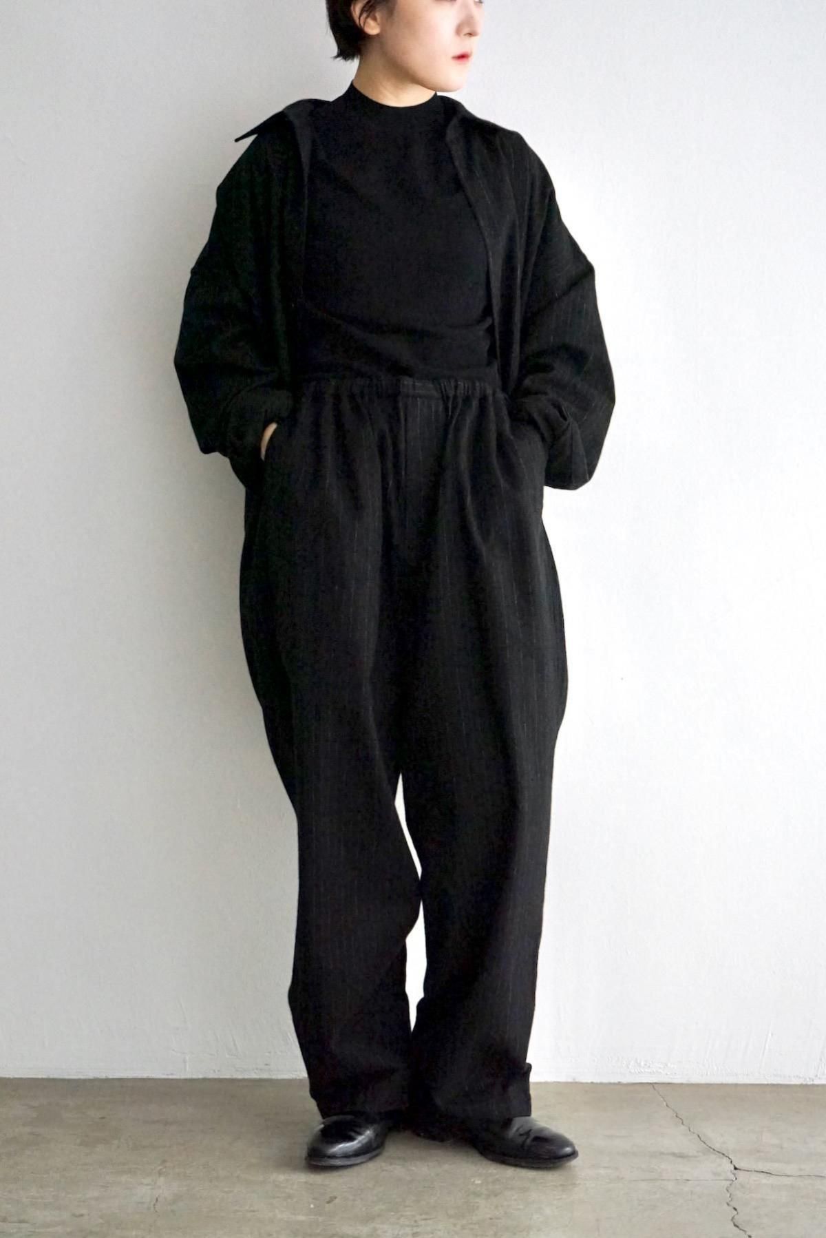 YOKO SAKAMOTO / RELAX EASY PANTS / Black