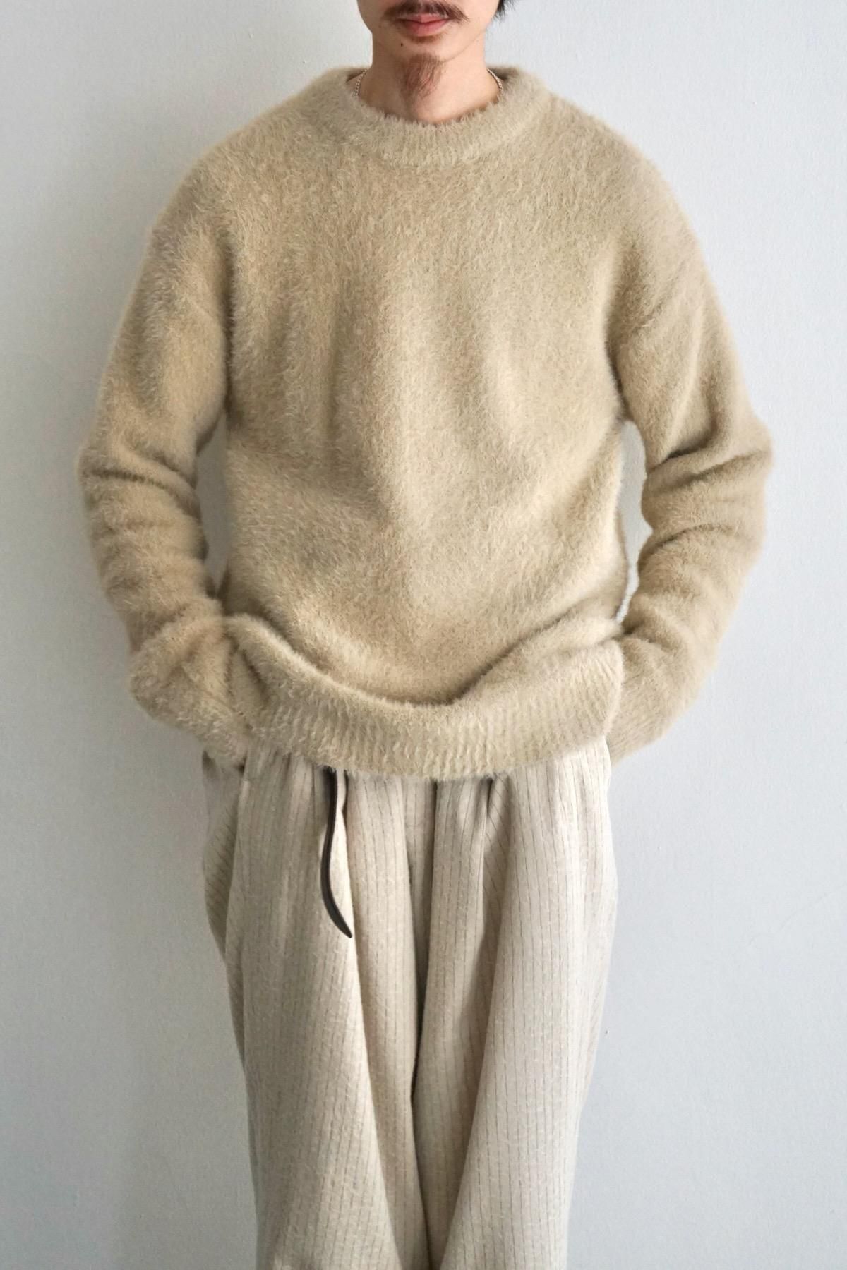 チ*ネ様 Stand Collar P/O Knit - Garment Dye Stand Collar P/O Knit - Garment Dyed | EUREKA FACTORY HEIGHTS