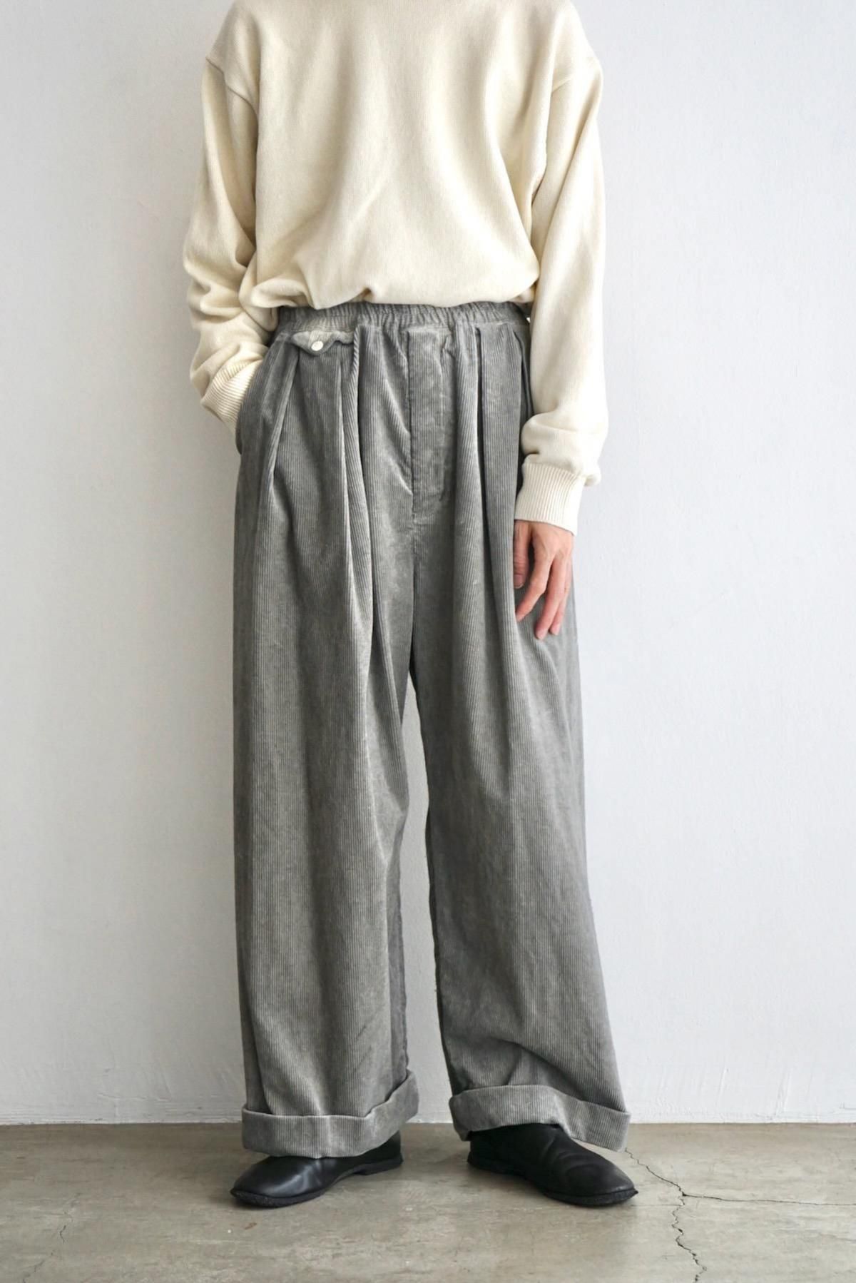 quitan / Very Wide Cricket Trousers / Suiboku