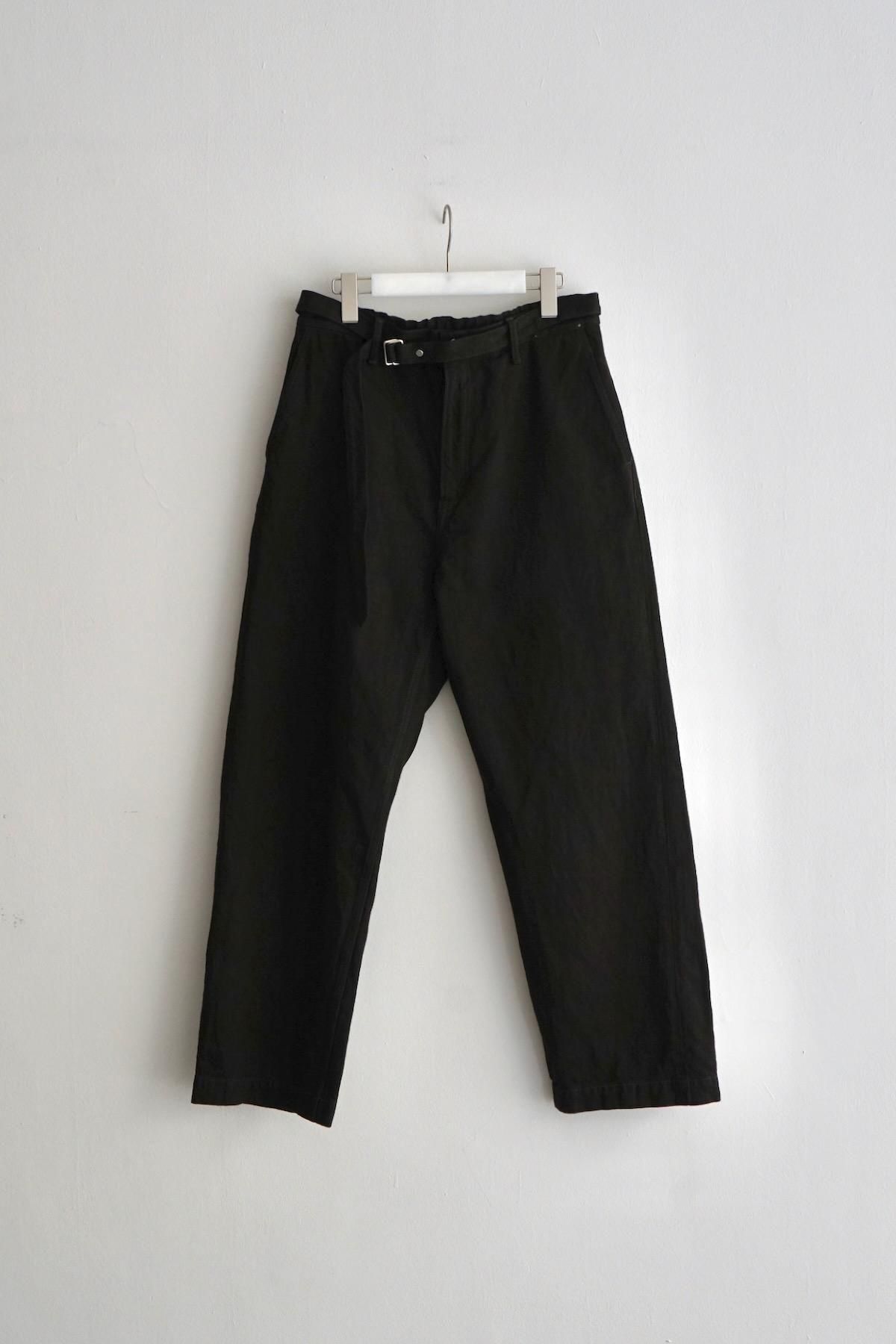 YOKO SAKAMOTO / Belted Trousers / Kakishibu