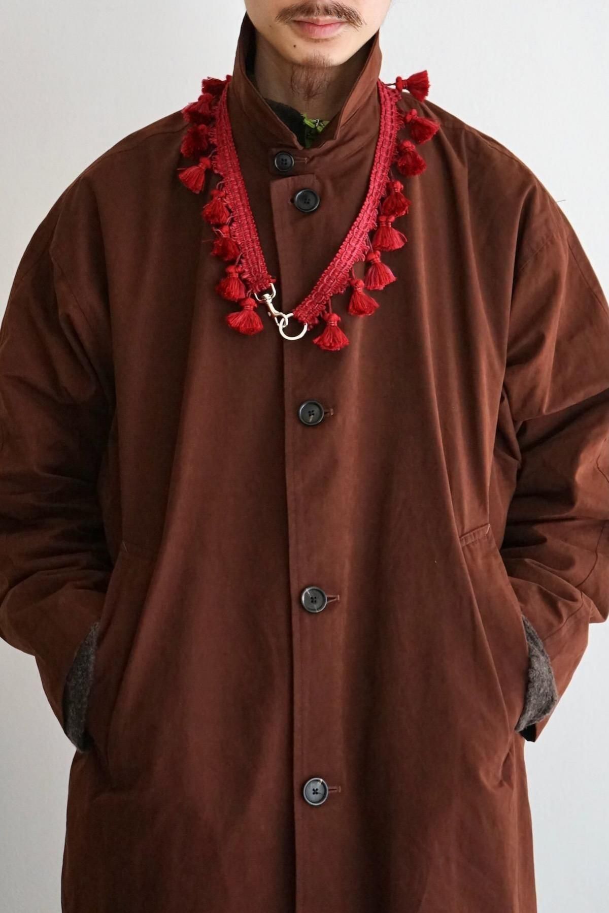 s.k. manor hill / Tassel Keychain/Necklace / Burgundy