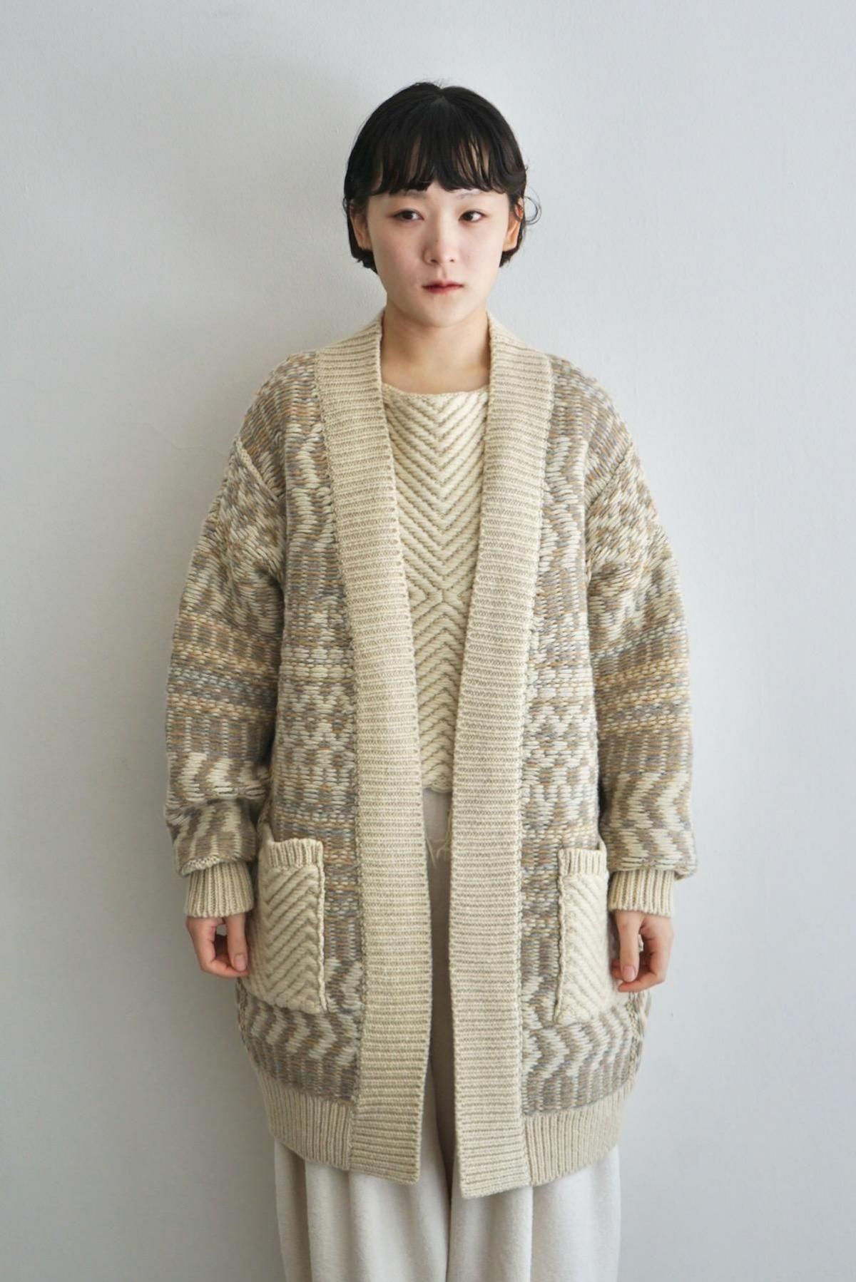 WONDER FULL LIFE / KNIT#10 / Grey*Beige