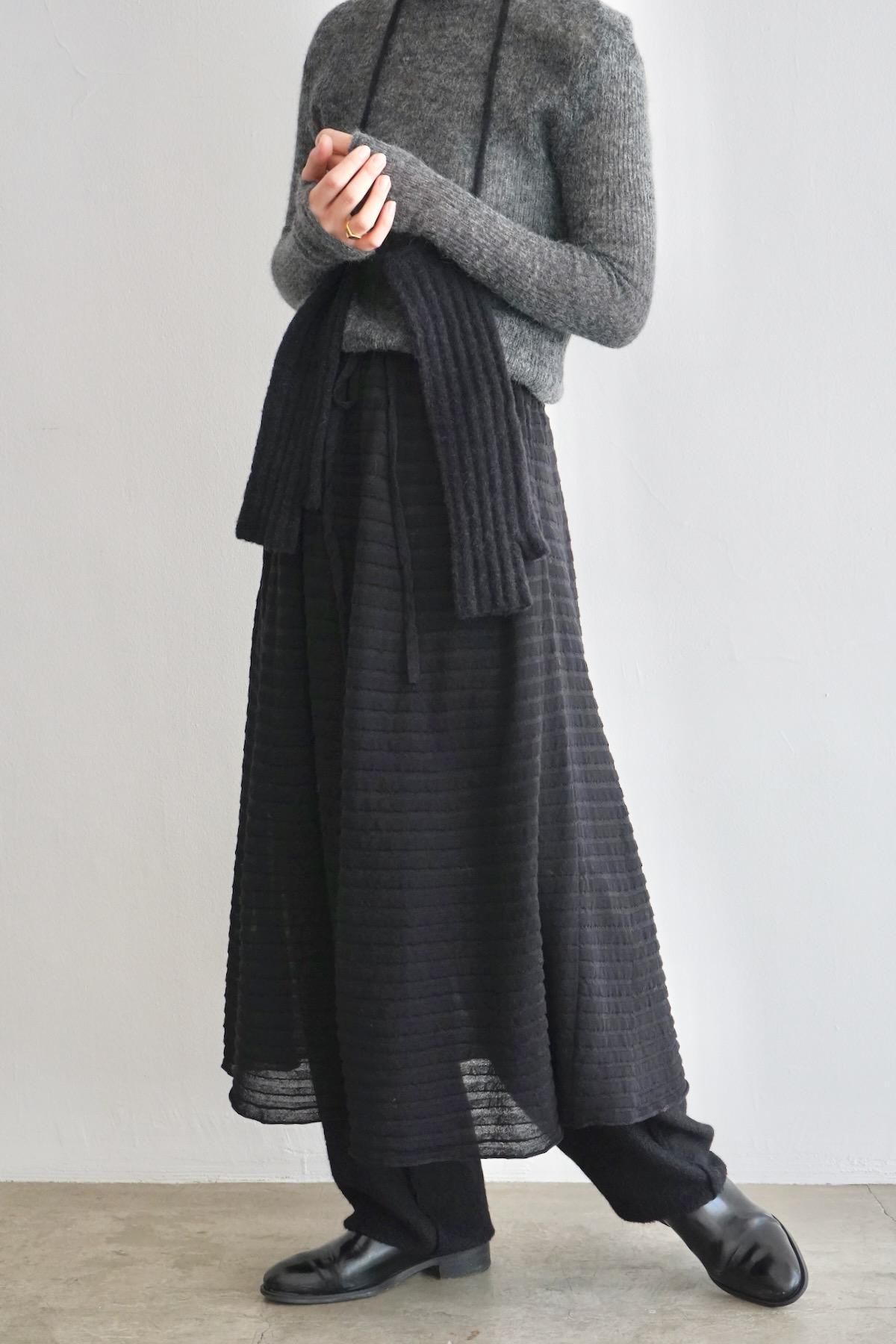 RUS / NAGARE Skirt / Black