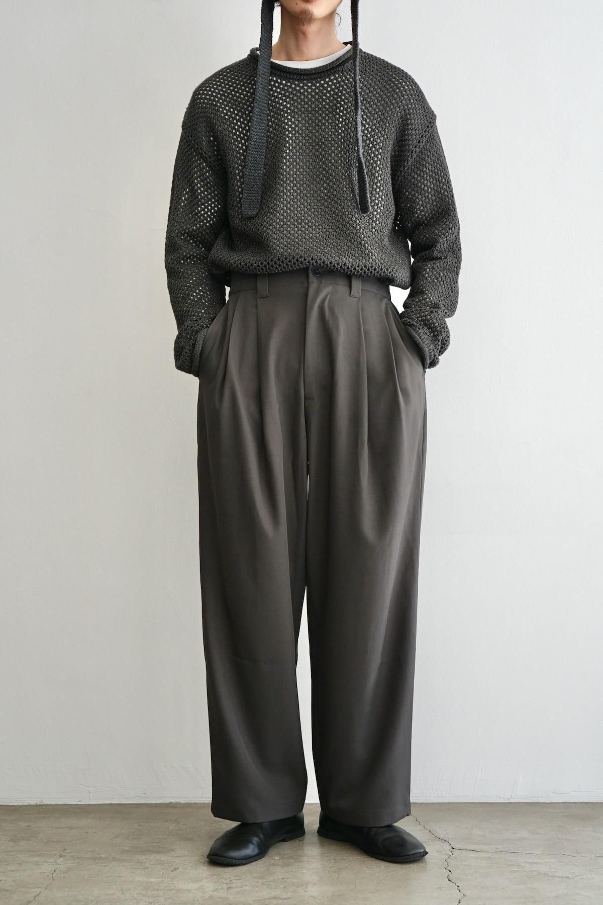 MERELY MADE / Informal Pants / Asphalt Gray
