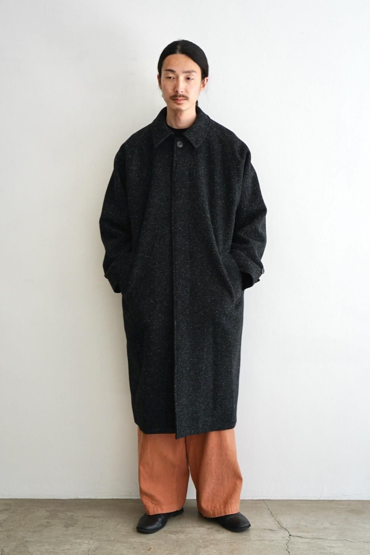 YOKO SAKAMOTO / Bal Collar Coat / Black
