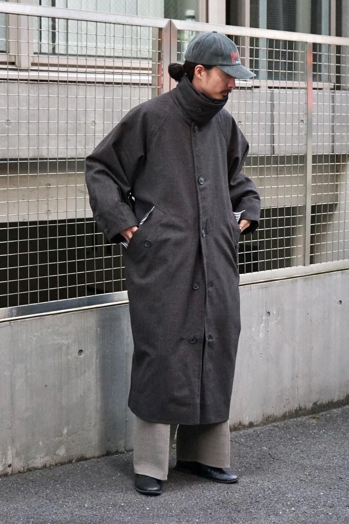 Newspeak / Raglan Sleeve Overcoat / Thornproof Wool