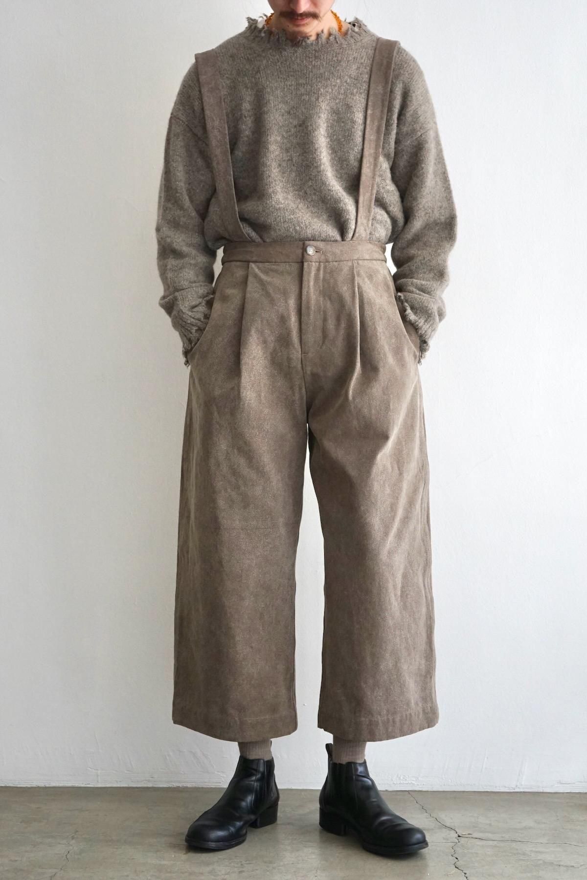 LAUREN MANOOGIAN / Canvas Jumper Pants / Washed Cidar