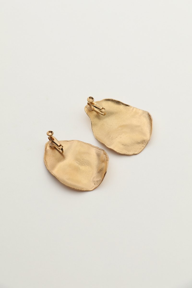 定価37400円【送料込み】Irregular shape single earrings - www