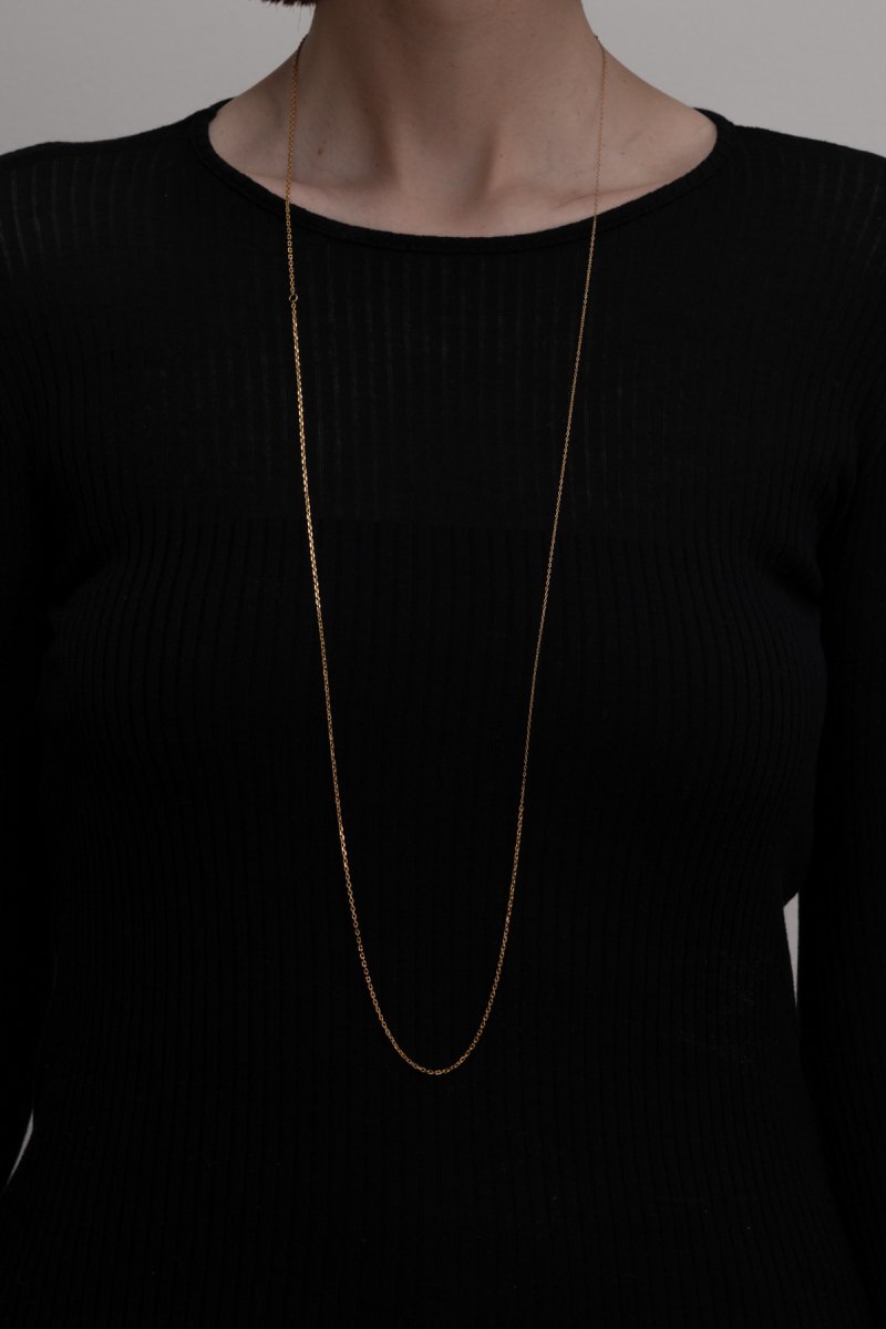 Mix chain necklace (Gold)