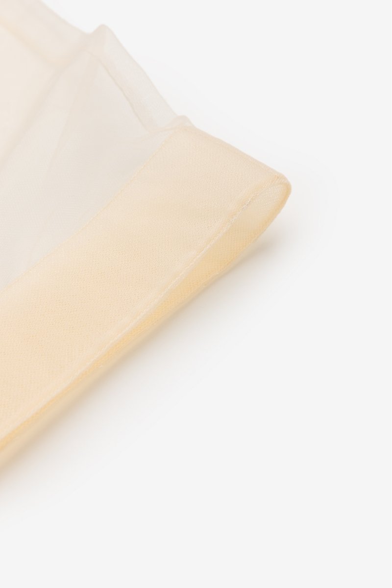 Tulle french sleeve p/o (sand pink)
