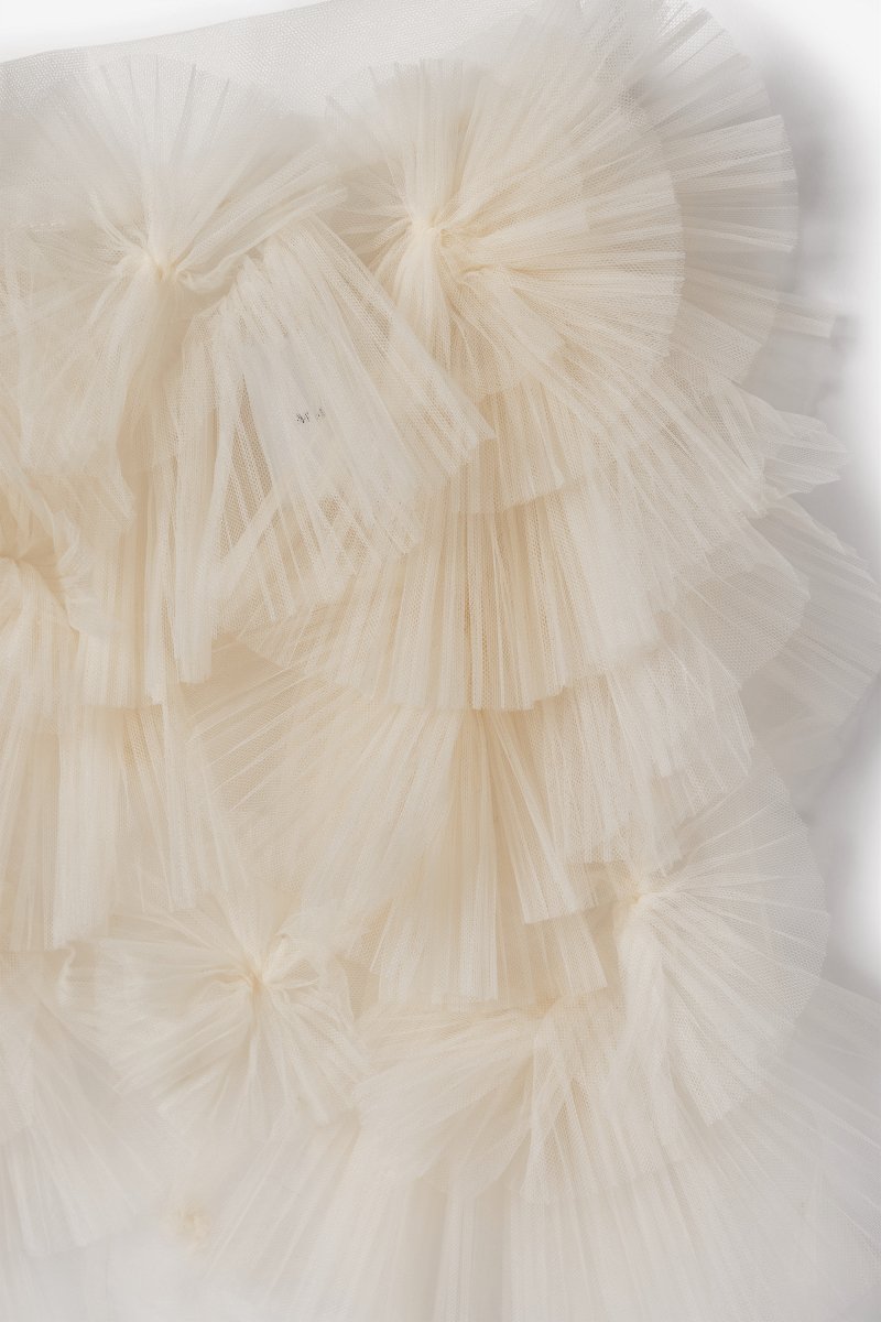 Tulle decorative over skirt (pale pink)