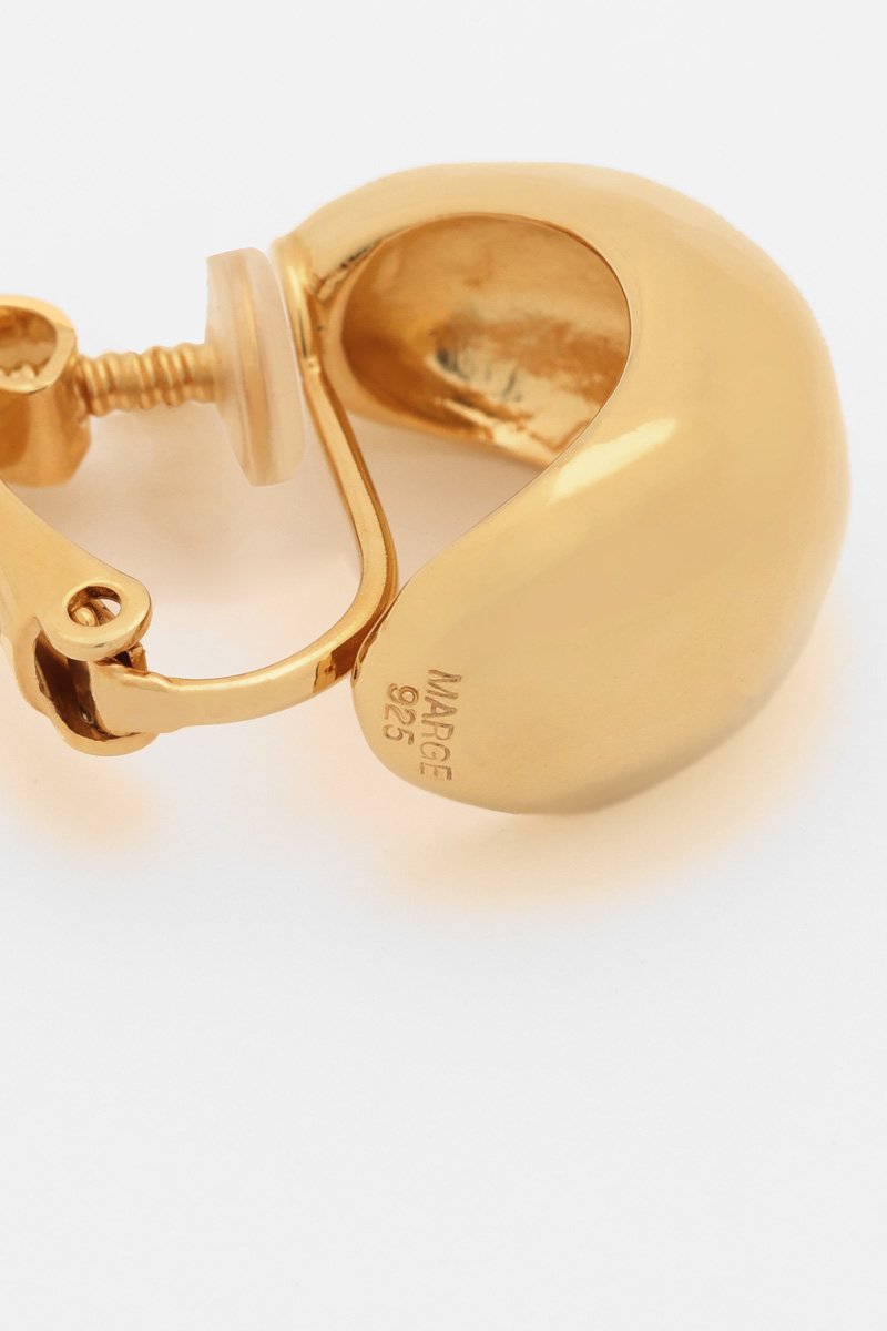 Small hoop earrings (gold) 