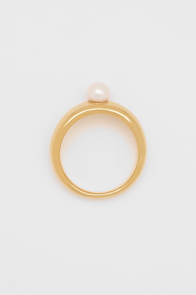 Pearl ring (gold)