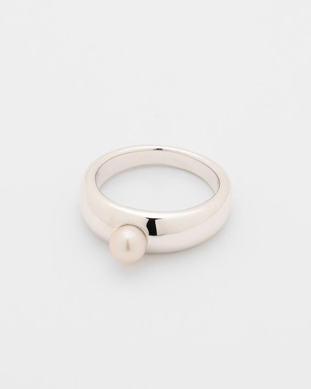 Pearl ring (silver)