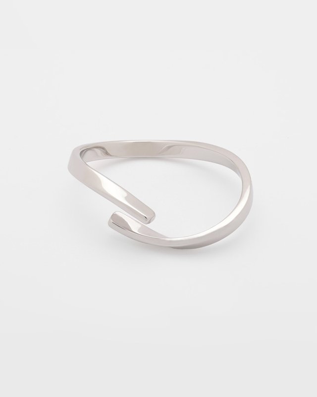 Twist wave bracelet (silver)