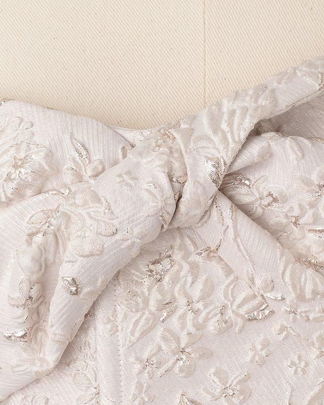 Jacquard twist bustier