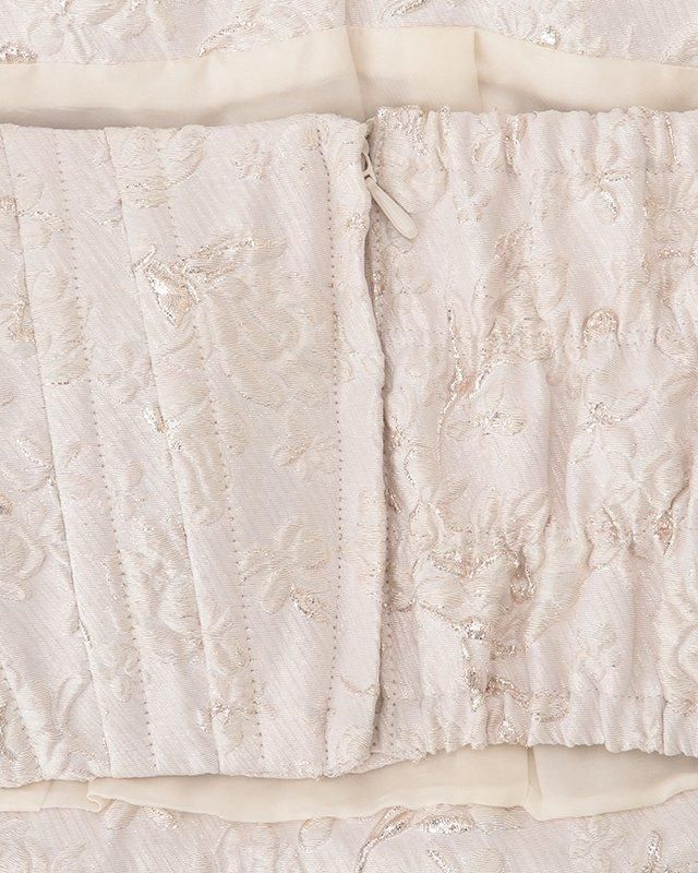 マージトーキョービスチェ Jacquard twist bustier - MARGE Online Shop