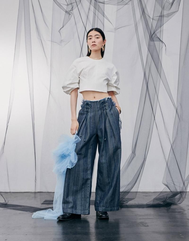 Twill tuck sleeve p/o