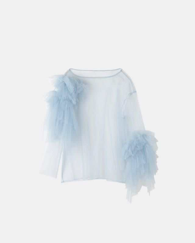 スーツ・フォーマル・ドレス MARGE tulle asymmetric decorative p/o Tulle asymmetric decorative p/o - MARGE Online Shop