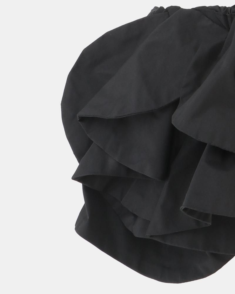 Taffeta ruffle arm band