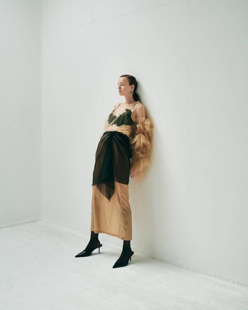  Tulle decorative sleeve p/o