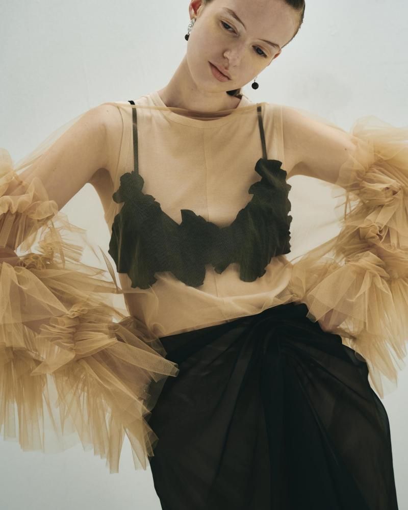 Decorative bra top