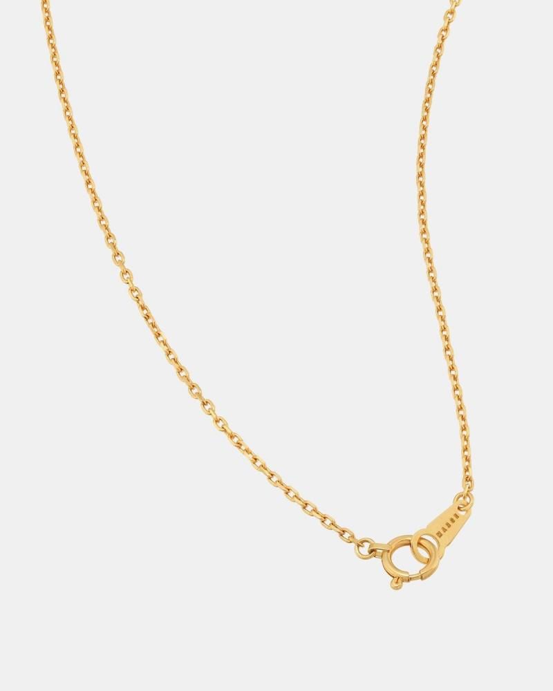 Beans link necklace (18K gold)