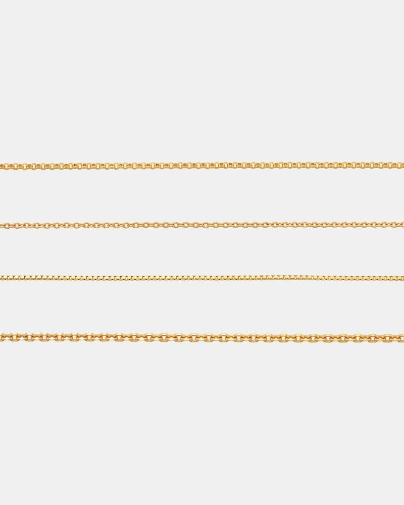 Square link bracelet (18K gold)