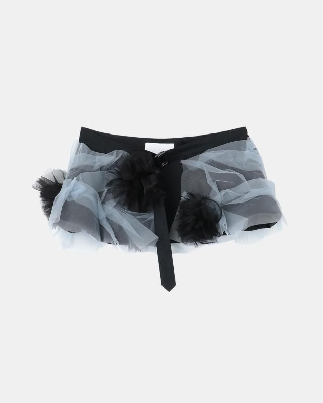 Tulle decorative belt