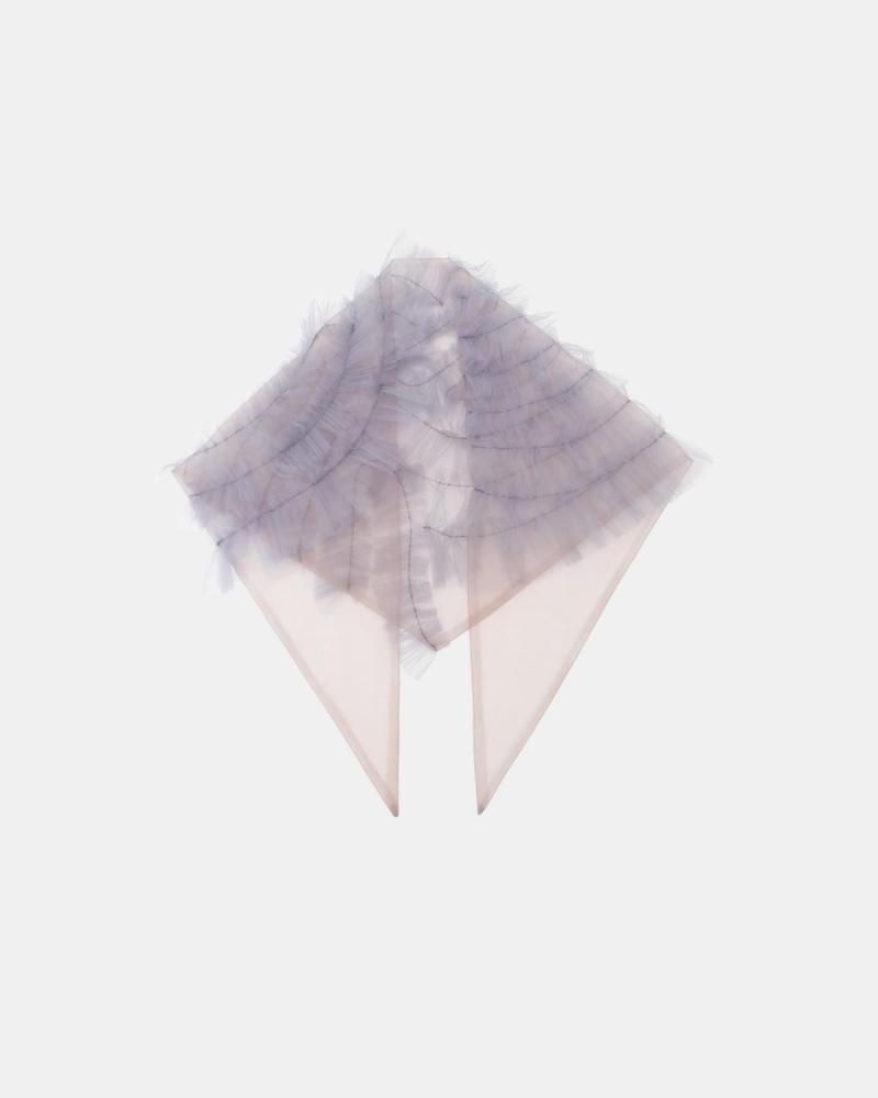 Tulle frill scarf