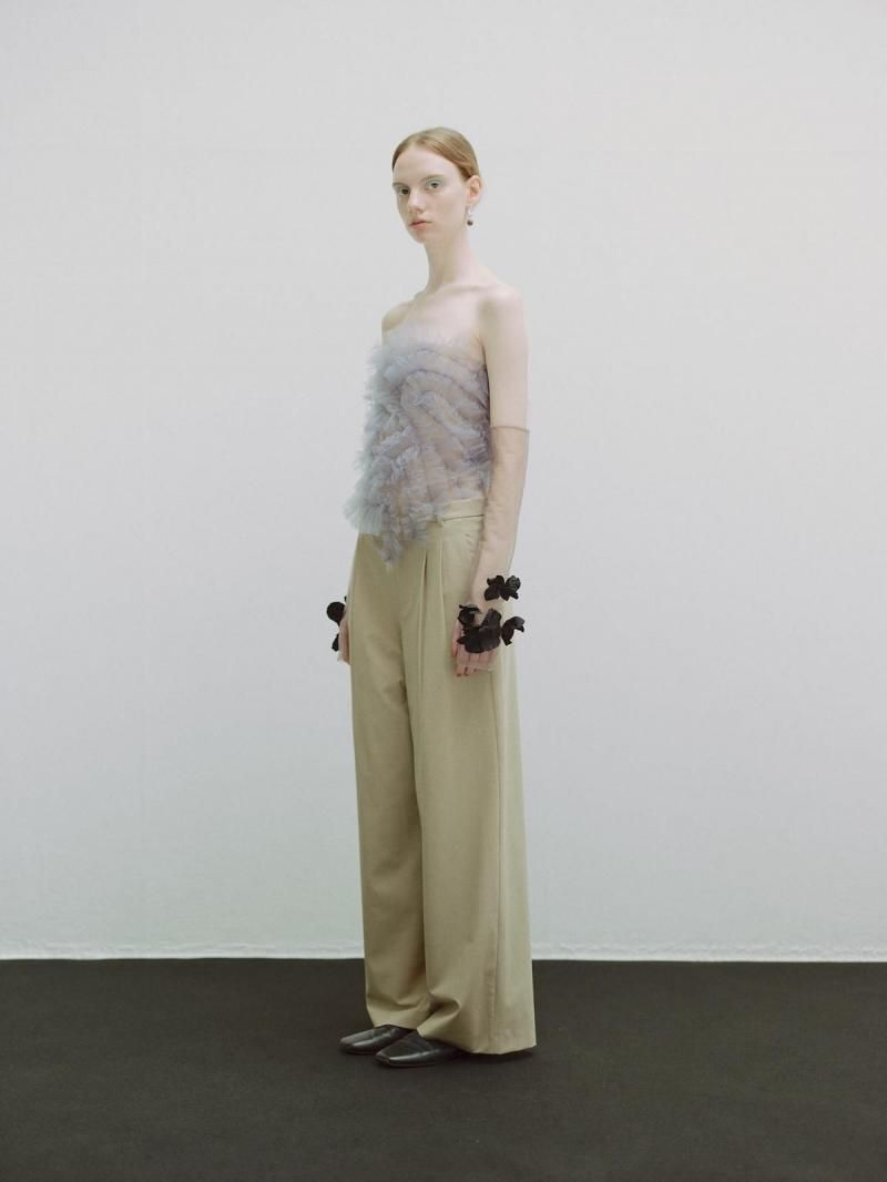 Tulle frill scarf