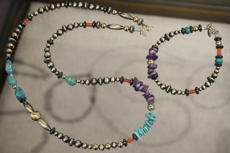 Blue Sunshine Trading ナバホパール Bright BRIGHT NECKLACE 【Limited Edition】ブライト ネックレス【限定