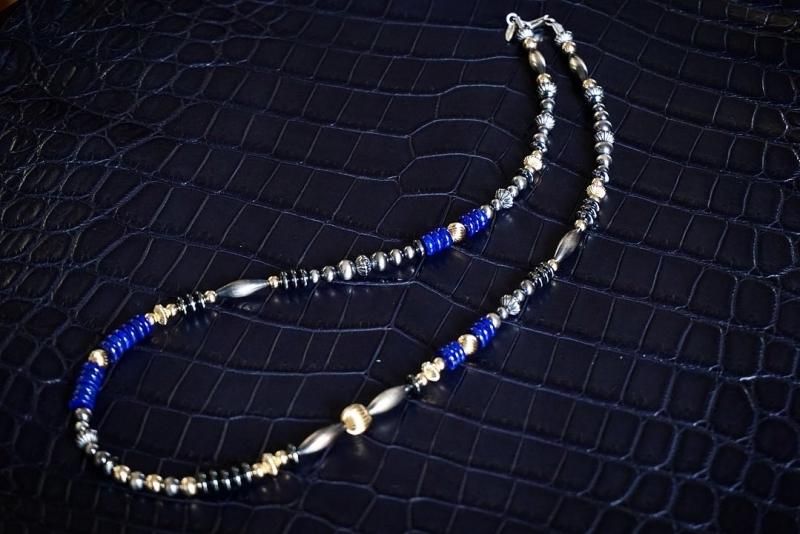 BRIGHT 3nd別注 NECKLACE 【LAPIS LAZULI】ブライト ネックレス