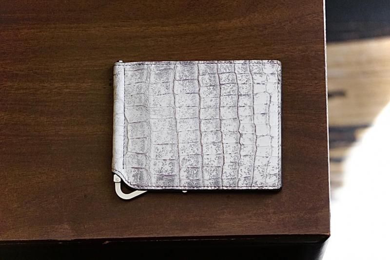 マネークリップ | ヒマラヤクロコダイル - AL.MONDO オフィシャル EC