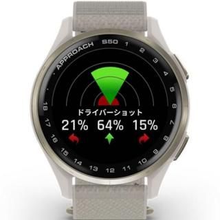 Garmin ߥ Approach S50 43mm Ivory ץ S50 43mm ܥ꡼<br>010-03010-21