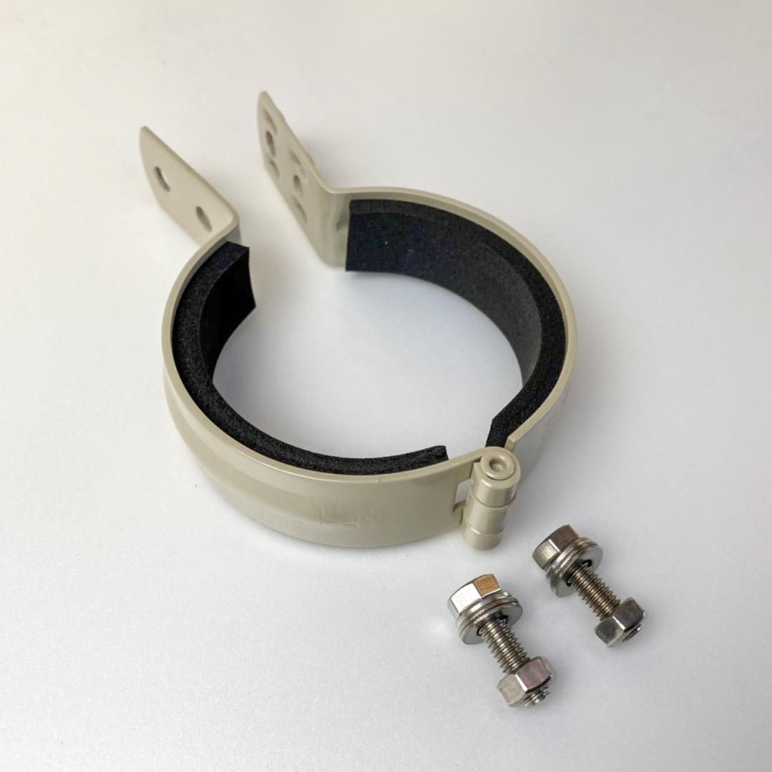 ハンドメイド　琵琶丸 作善堂水栓柱用サドルバンド【高級塗装仕上げ】 - 美濃焼
