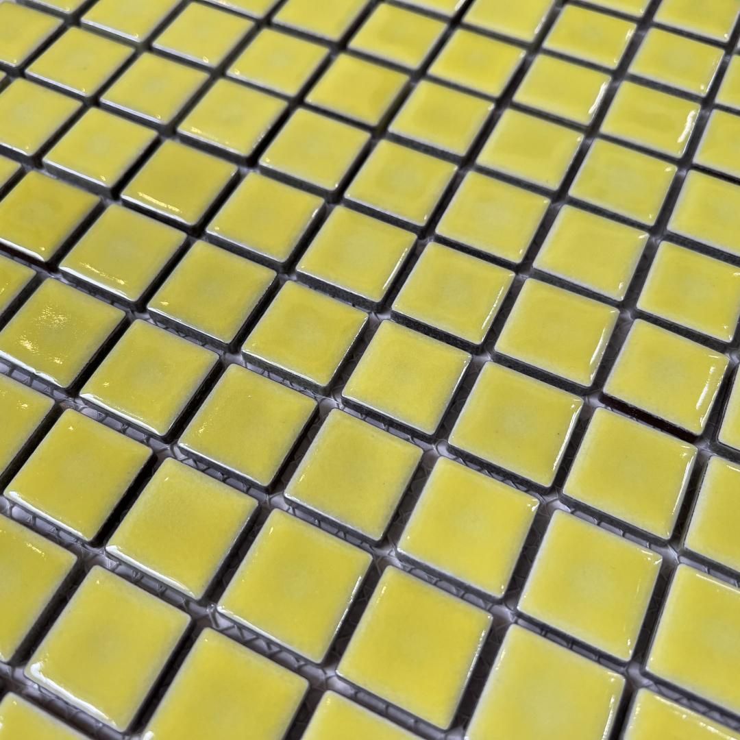 在庫限り！美濃焼タイル モザイクタイル 22.5mm角 【225SQ-SE】