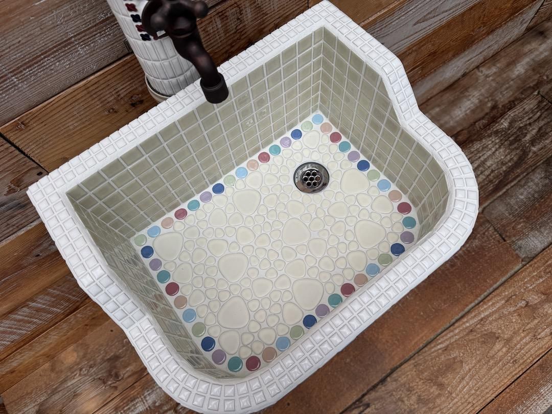 作善堂/SAZENDO SINKS 美濃焼タイルシンク｜レトロでおしゃれな日本製