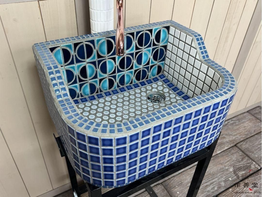 作善堂/SAZENDO SINKS 美濃焼タイルシンク｜レトロでおしゃれな日本製