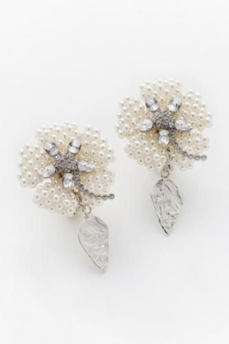 parterre earrings silver