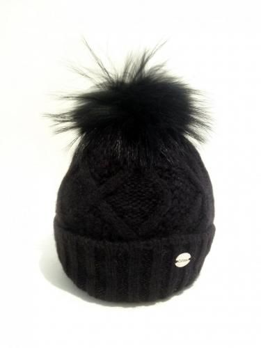 CALIMAR Knit hat-black-