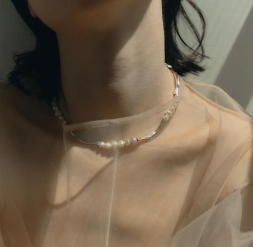 Akari H chic 完売品　perles necklace ネックレス Akari H chic - Akari H | アパレル・ウェディングアクセサリー