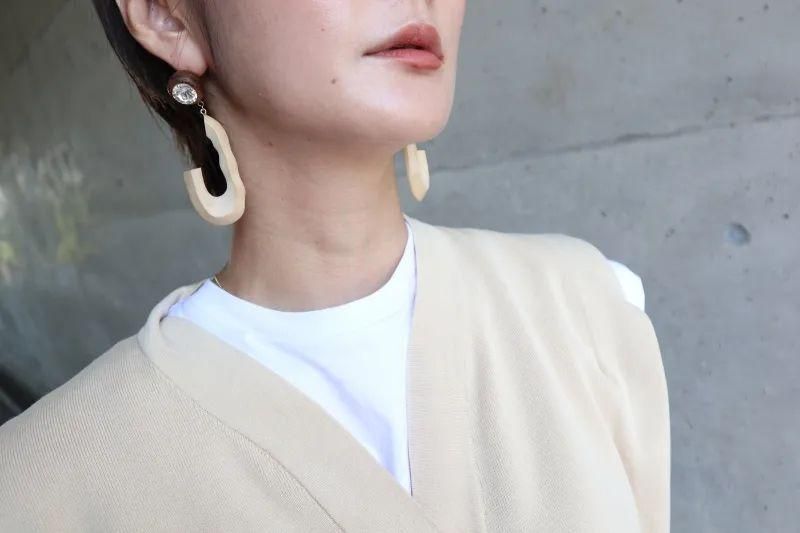 akarihピアス AkariHアカリ クリアフラワーピアス クリアフラワー