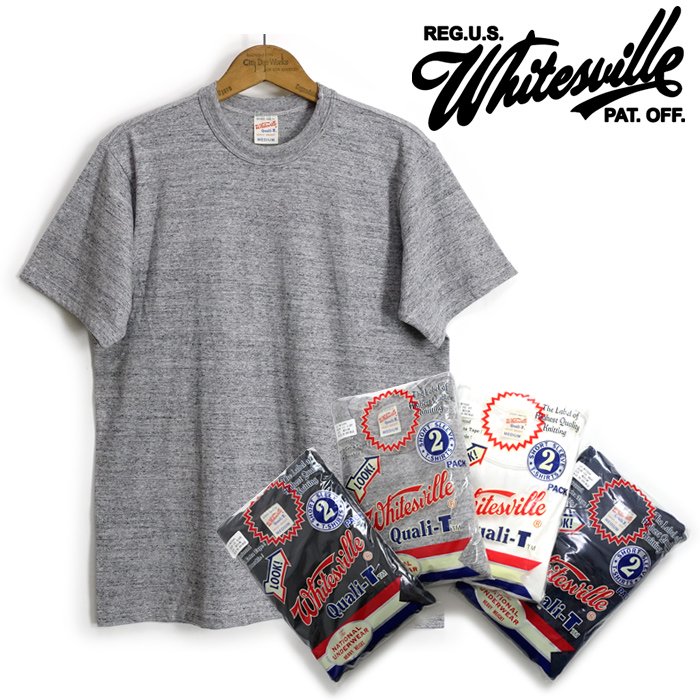 ホワイツビル WHITESVILLE [WV73544] 2枚入りパックTシャツ 2PACKS T-SHIRTS 日本製