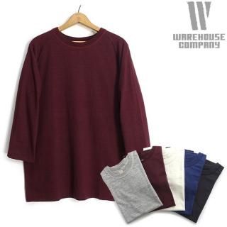 [᡼ز]ϥ WAREHOUSE [4049] 7ʬµ ե꡼T 3/4 SLEEVE FREEDOM T-SHIRT 