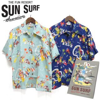 サンサーフ SunSurf [SS38102]SPECIAL EDITION 2019年モデル 半袖アロハシャツ“Lei Queen”HAWAIIAN SURF