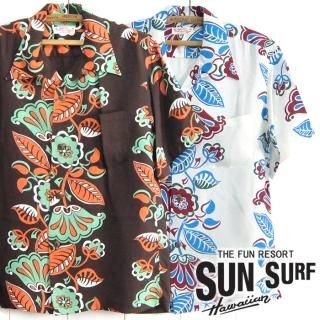 󥵡 SunSurf [SS38311]2020ǯǥ Ⱦµ ϥ RAYON HAWAIIAN SHIRT