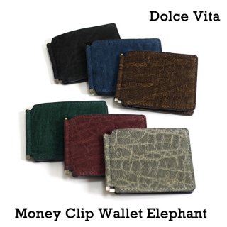 Dolce Vita 財布 マネークリップウォレット エレファント Money Clip Wallet Elephant