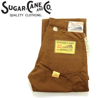 奬 SUGARCANE [SC41824] ֥饦å ѥ 13oz. BROWN DUCK WORK PANTS 